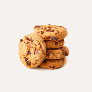 Brownie cookies with chocolate chip