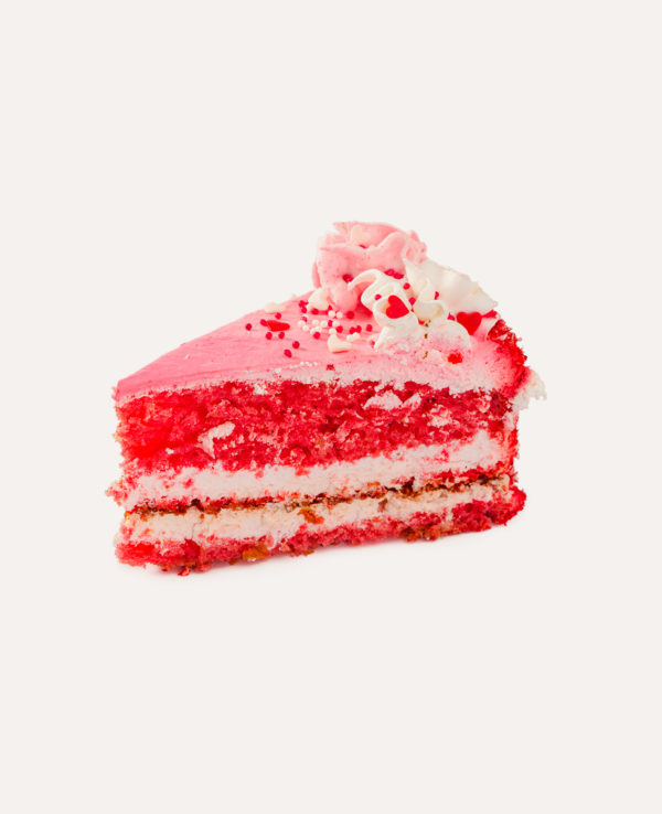 Vanilla & Strawberry Cake - Sugar free