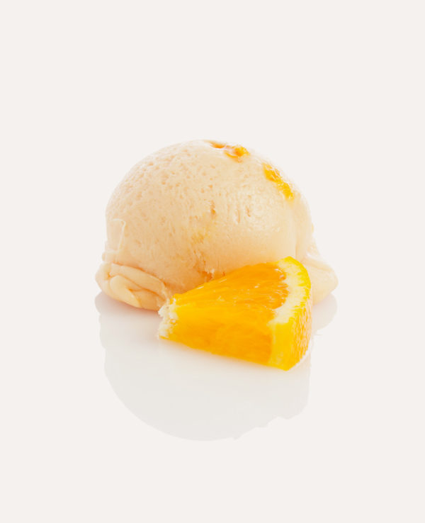 Orange Icecream - 100% Veg