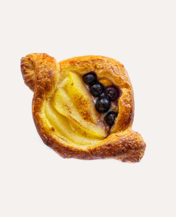 Apple & rasberry croissant