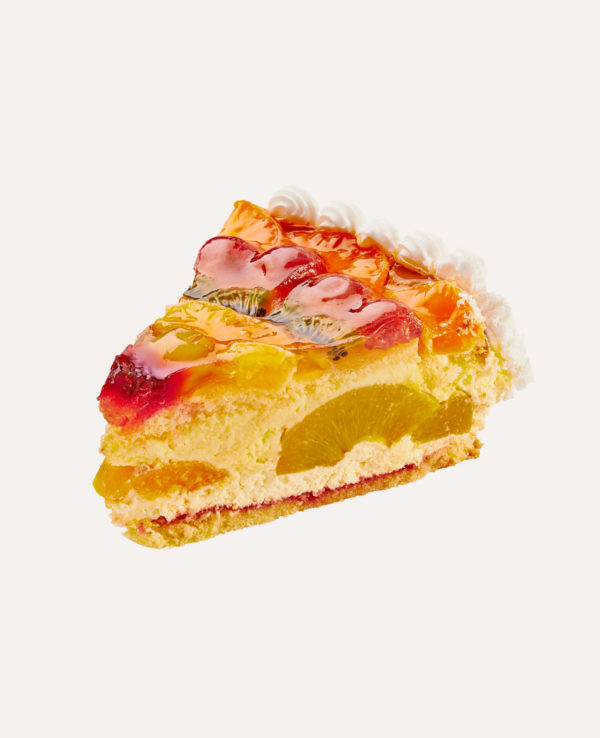 Fruits Cake slice
