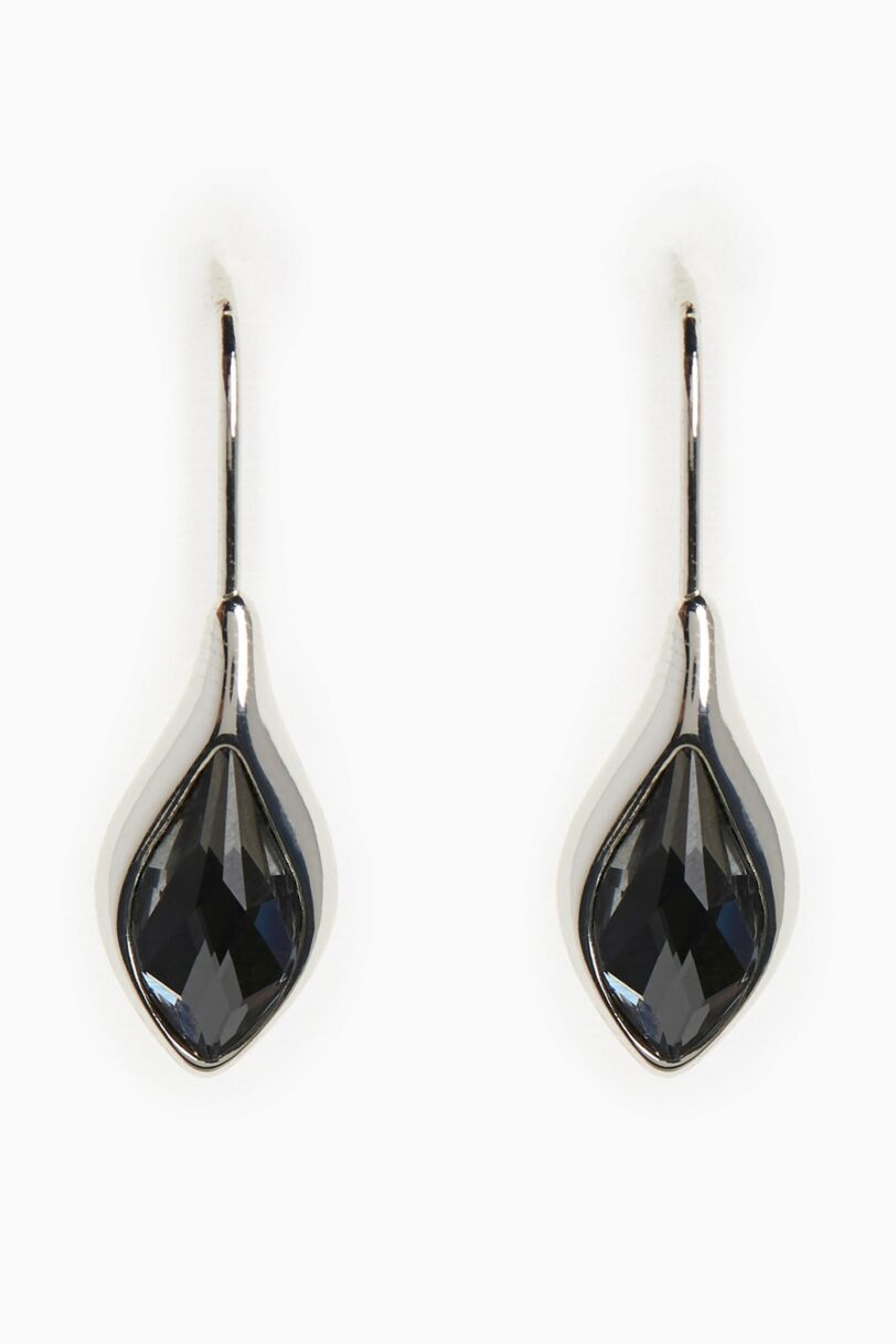 Black boho earrings