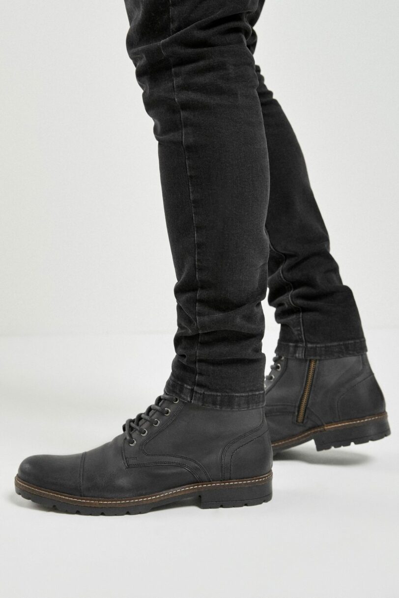 Black Leather boots