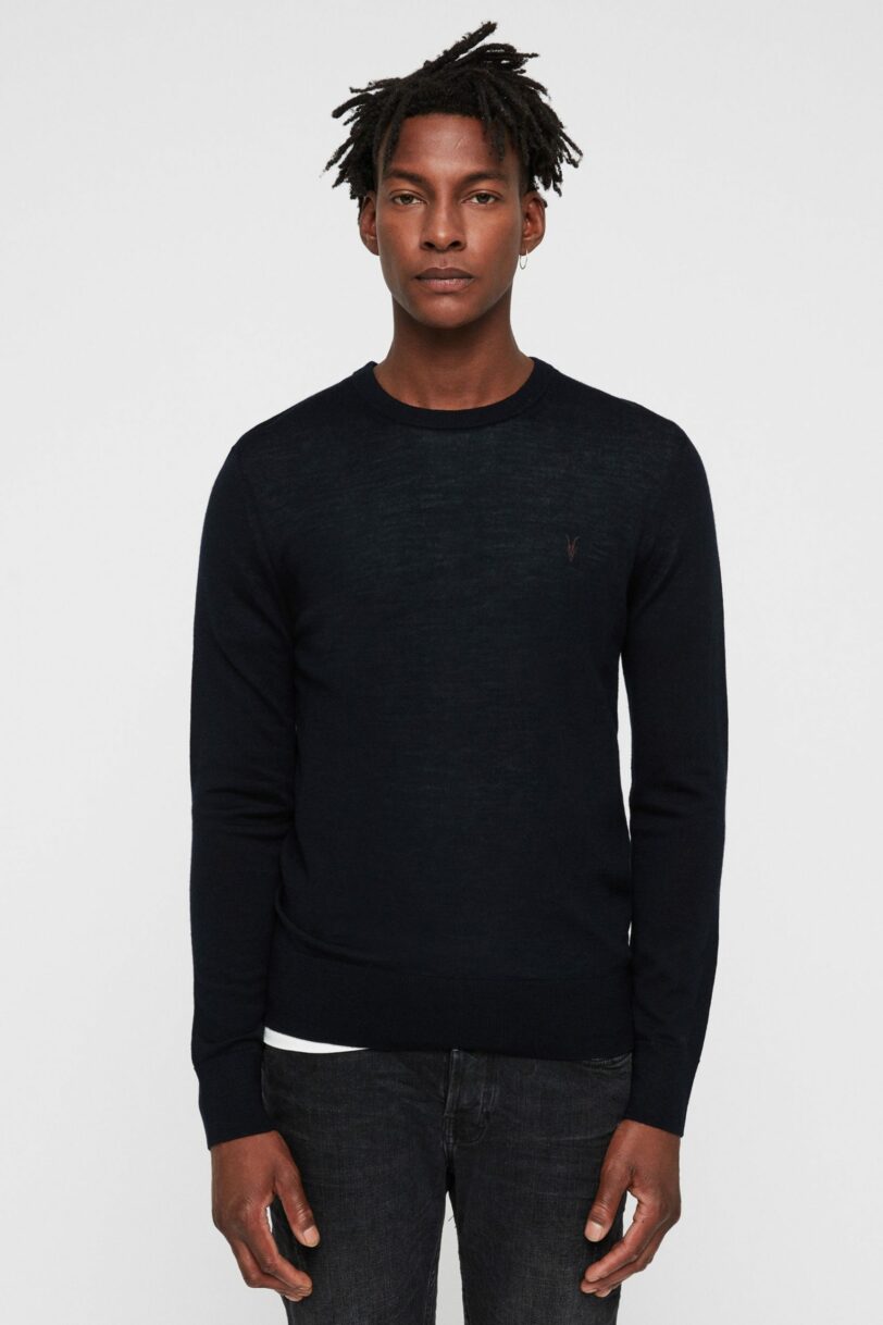 Black cachemire shirt for man