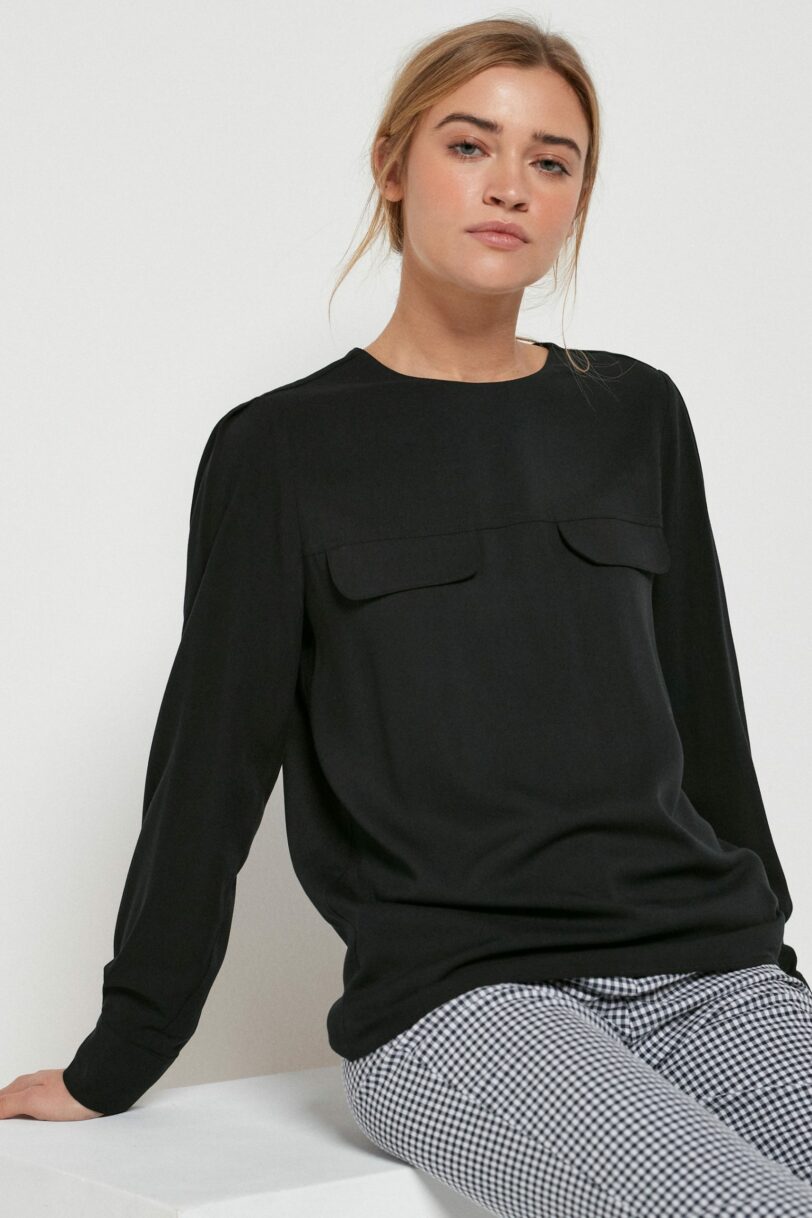 Black cachemire shirt