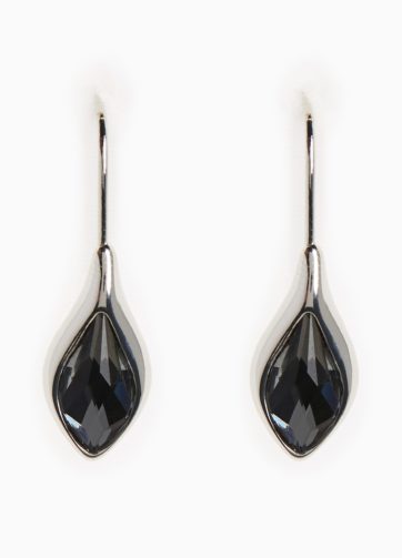 Black boho earrings