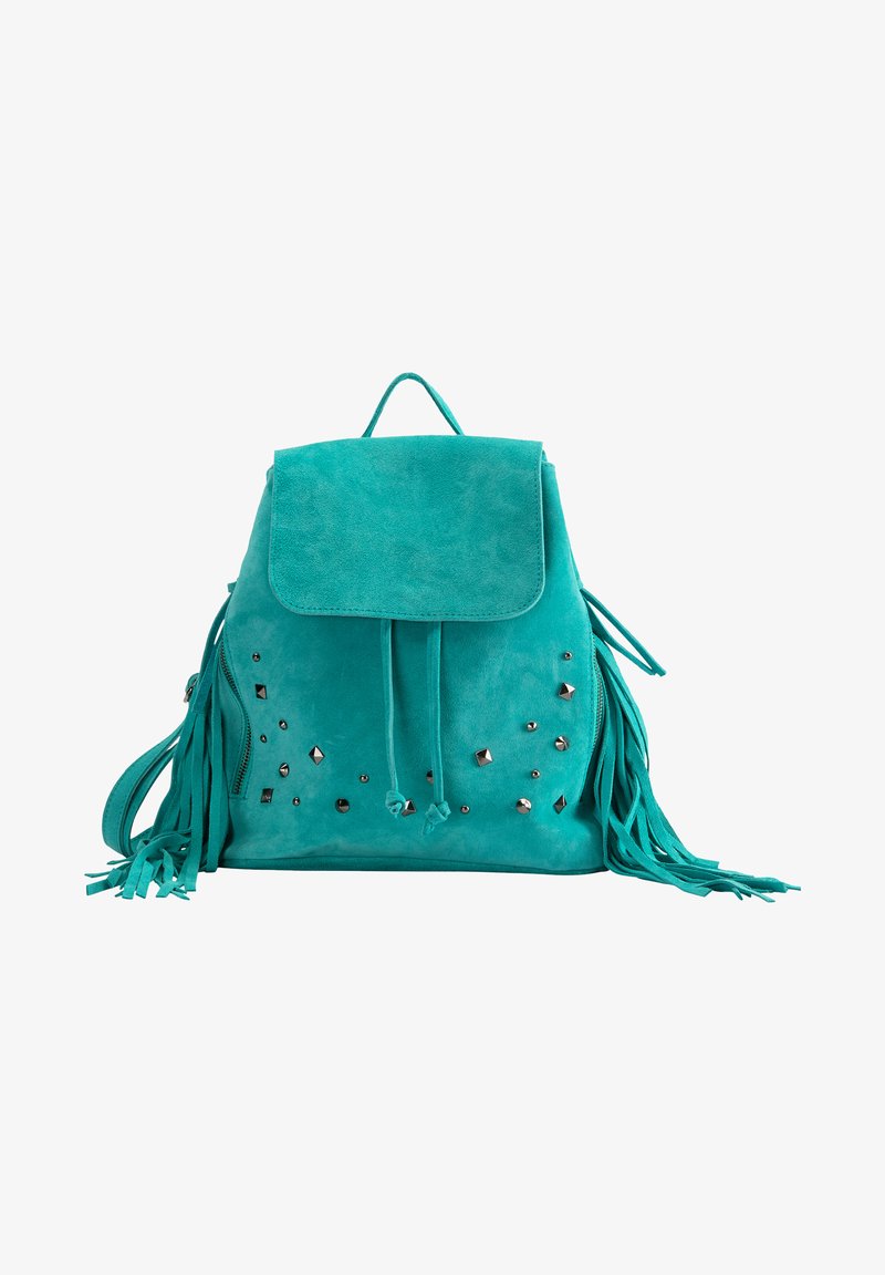 Turquoise backpack