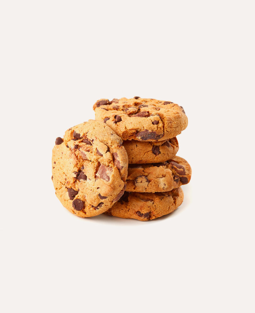 Brownie cookies with chocolate chip