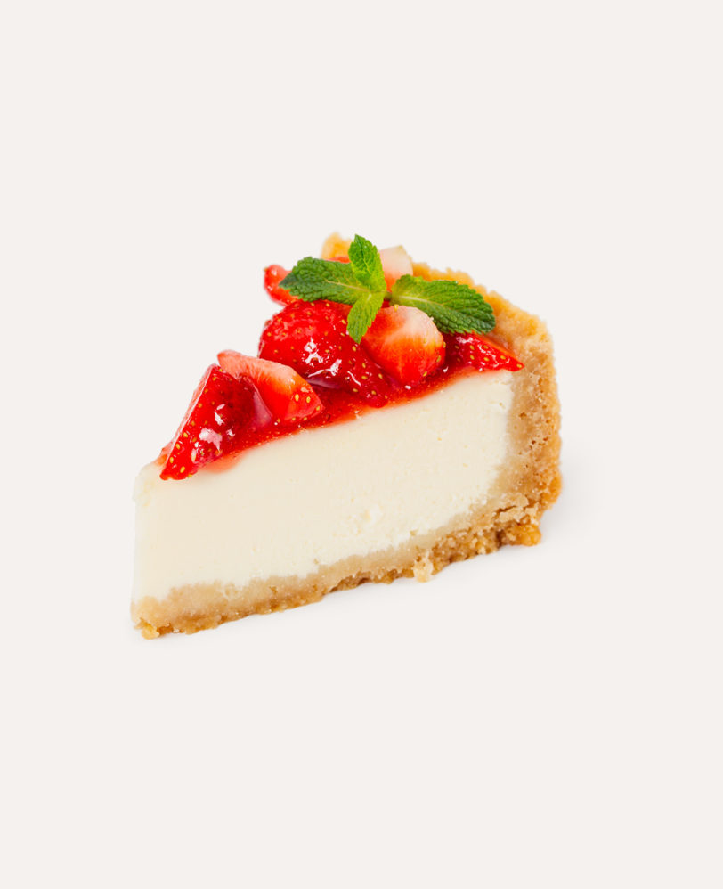 Strawberry Cake slice