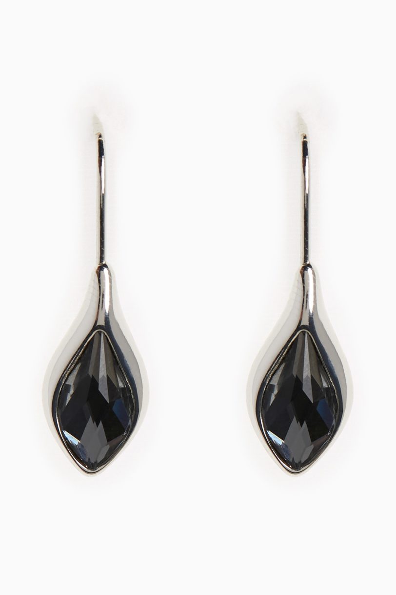 Black boho earrings