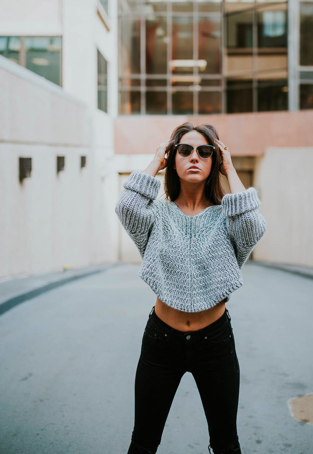 Grey cashmere sweater - Image 2