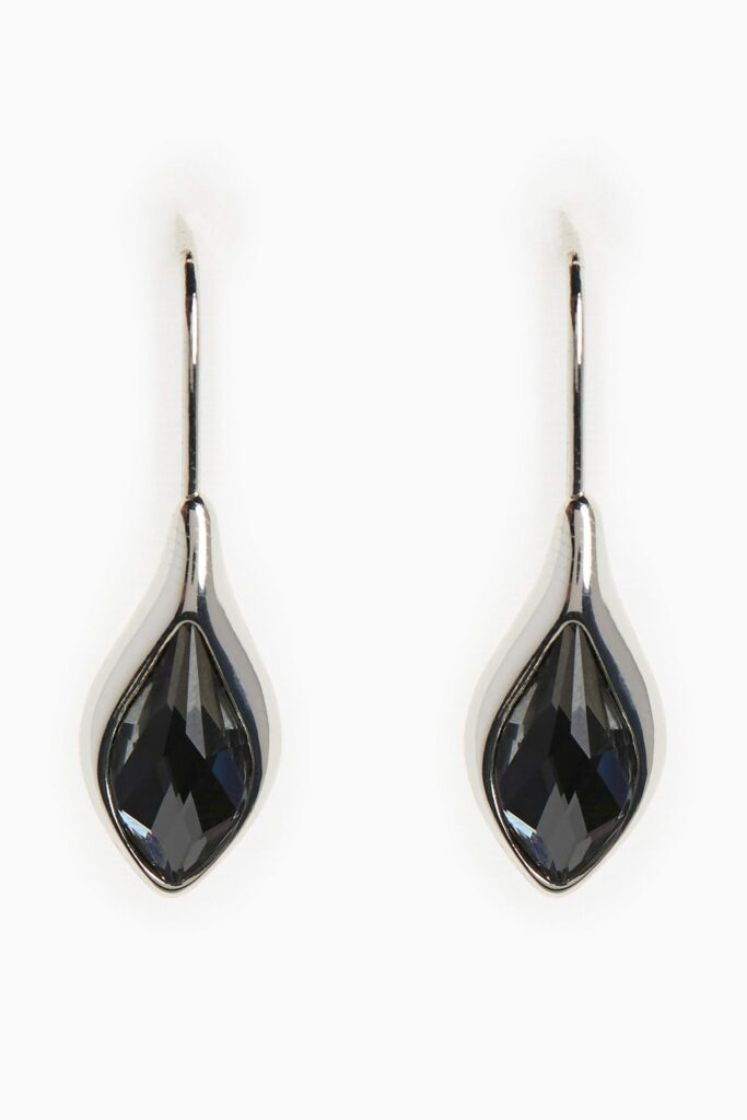 Black boho earrings